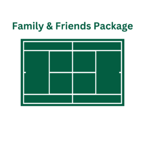 Family and Friends Tennis Package