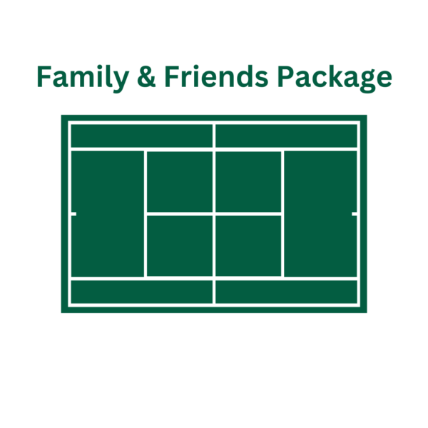 Family and Friends Tennis Package