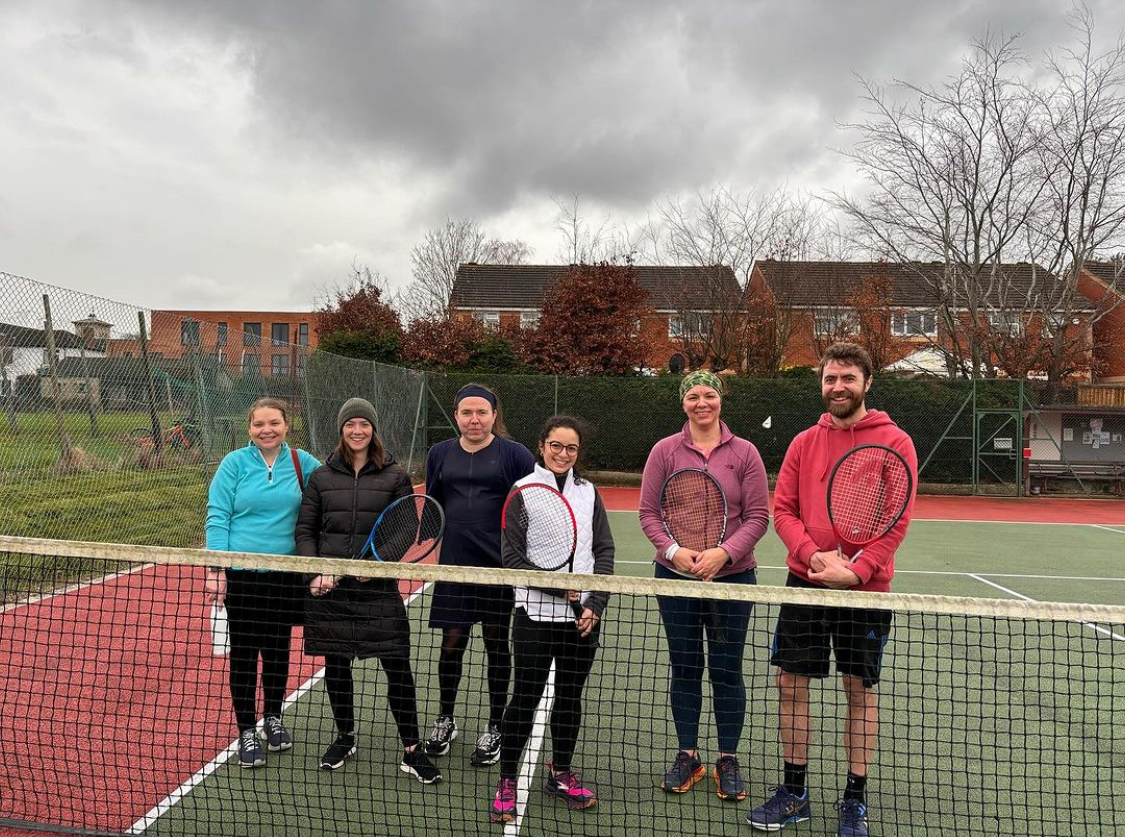 Adult tennis coaching