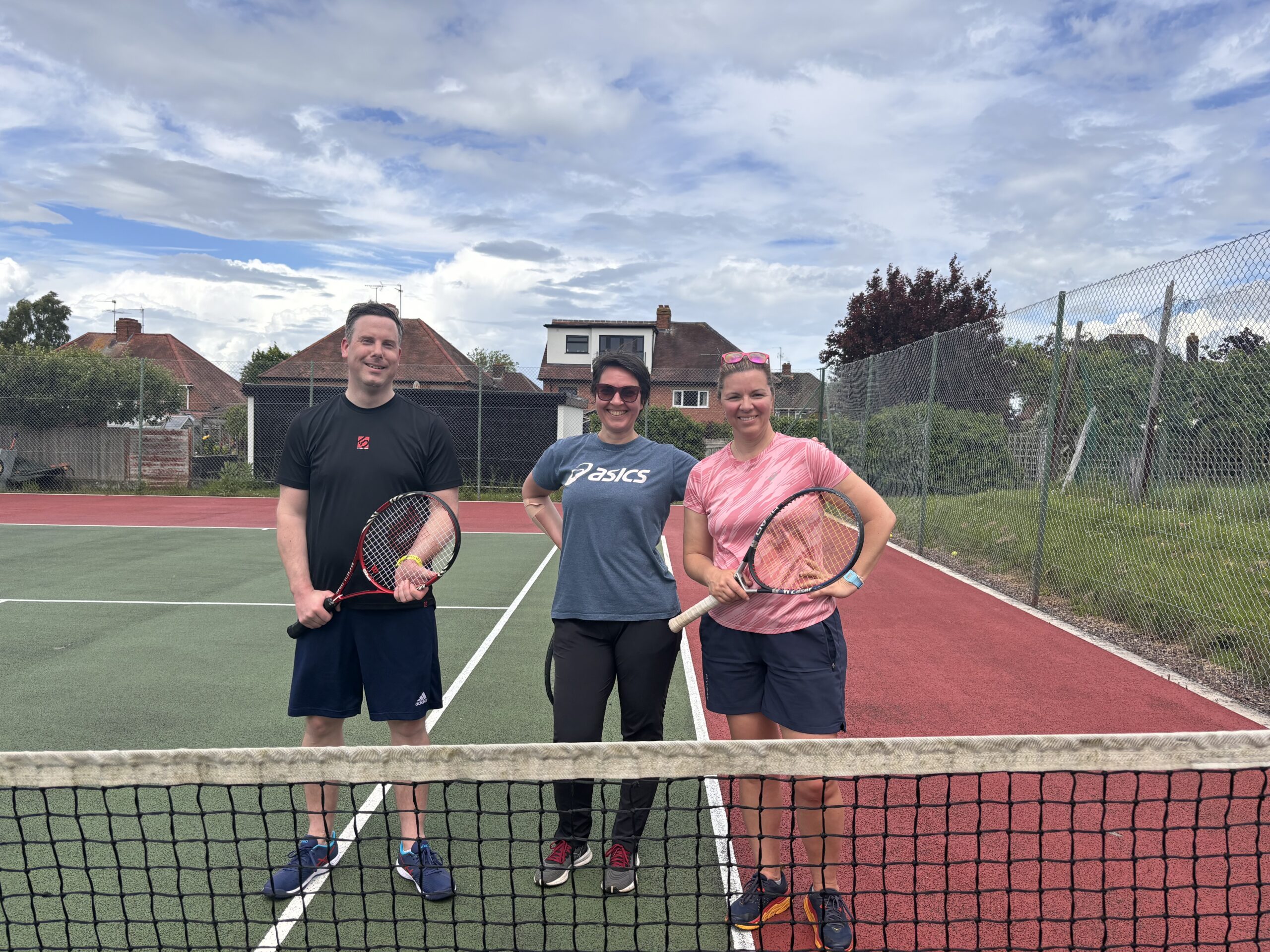 Adult tennis coaching